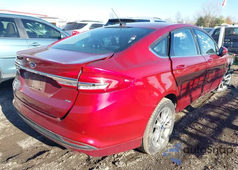 2017 Ford Fusion Se from USA, damaged, VIN 3FA6P0H72HR204887